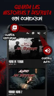 Historias de Terror android App screenshot 2